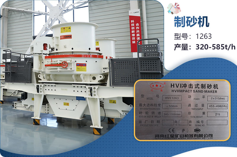 1263制砂機時產(chǎn)多少噸？價格多少？