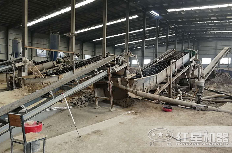 螺旋洗砂機(jī)工作現(xiàn)場實(shí)拍圖 螺旋洗砂機(jī)工作現(xiàn)場實(shí)拍圖