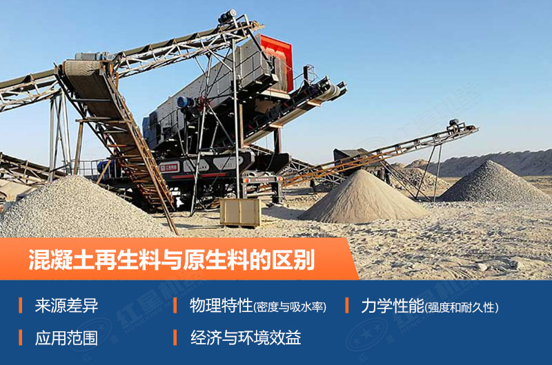 混凝土再生料與原生料的區(qū)別_混凝土再生料粉碎機(jī)價(jià)格