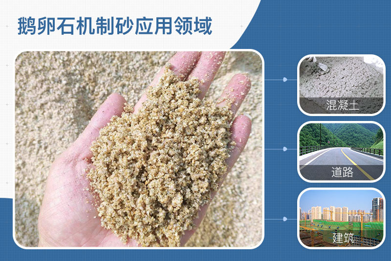 鵝卵石機(jī)制砂應(yīng)用領(lǐng)域 鵝卵石機(jī)制砂應(yīng)用領(lǐng)域