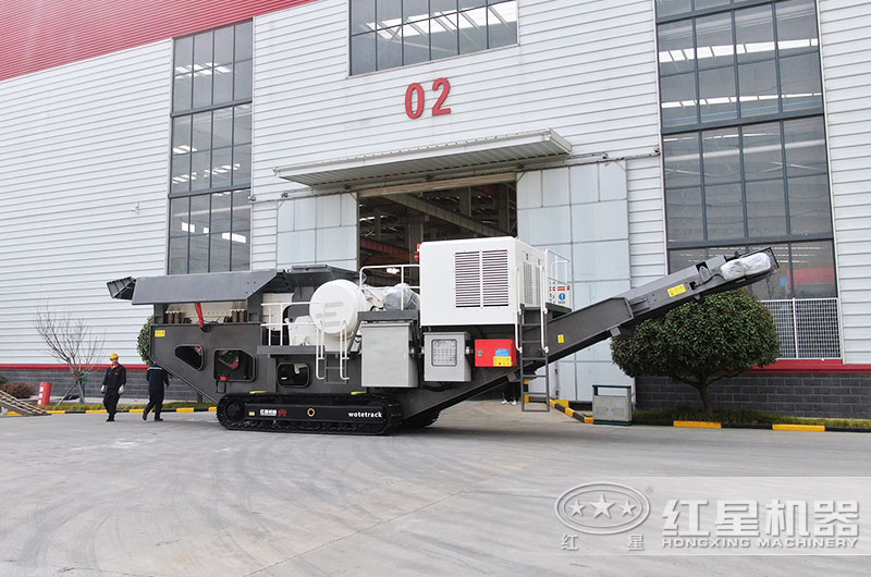 履帶移動顎式破碎站圖片 履帶移動顎式破碎站圖片