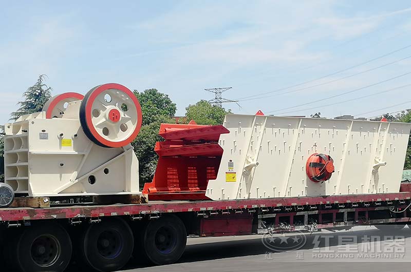 環(huán)保無噪音石灰?guī)r顎式破碎機(jī)發(fā)貨 環(huán)保無噪音石灰?guī)r顎式破碎機(jī)發(fā)貨