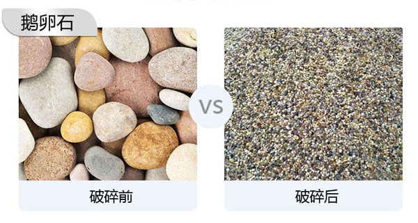 鵝卵石破碎能做石子嗎？會用到哪些設(shè)備？