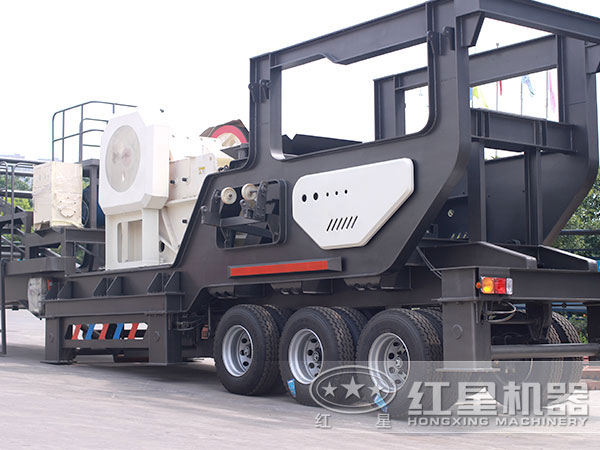 自行式石子破碎機(jī)，車載移動(dòng)就是方便