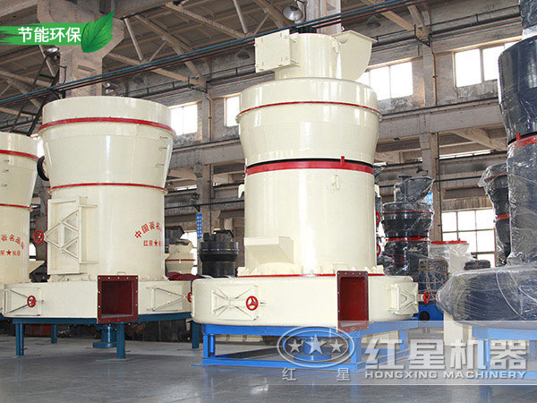 制備雙飛粉使用雷蒙磨，高產(chǎn)又環(huán)保且成品粒度還好