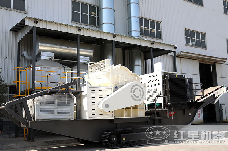 適合夜間作業(yè)的移動細(xì)碎機(jī)，破碎比大