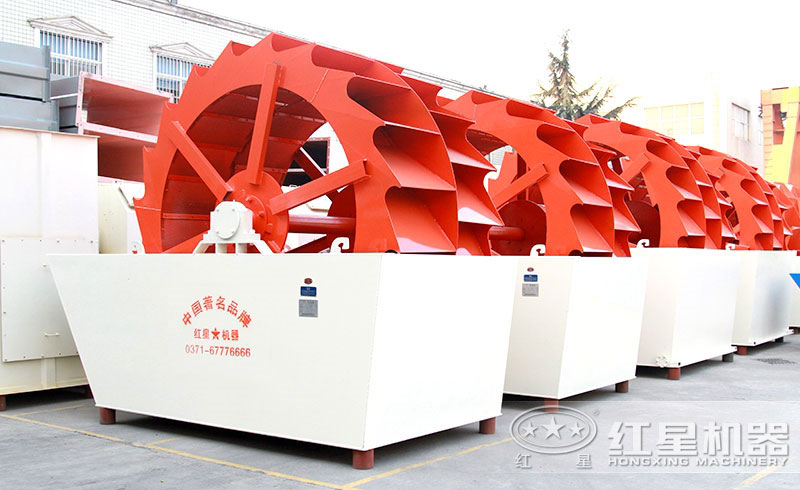 清洗機(jī)制砂的雙輪洗砂機(jī)