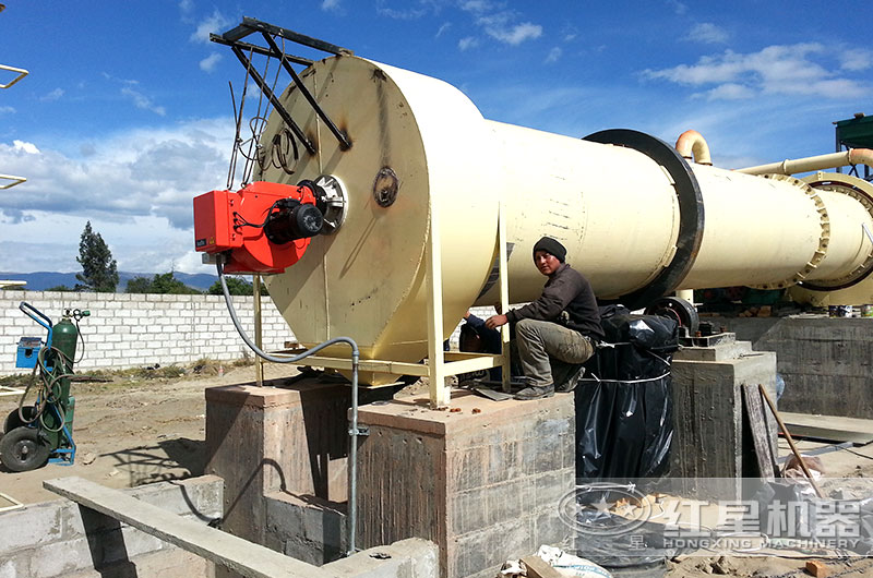 節(jié)能減耗是提高沙子烘干機經濟效益的必然選擇