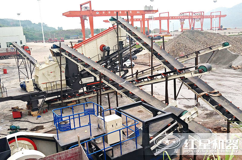 移動顎式破碎機(jī)搭配移動反擊破處理完重慶一處建筑垃圾了