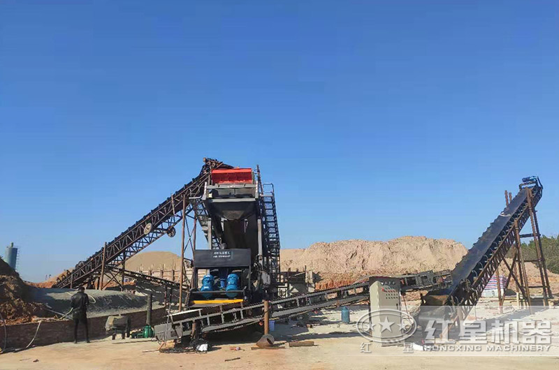 買8小時產300立方的礦山用石頭沙子混合制沙機？來紅星礦石機械廠可一站購齊