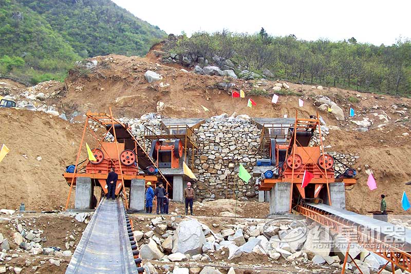 廢棄混凝土再生石子線多少錢一套？鋪路石子一立方價格多少？