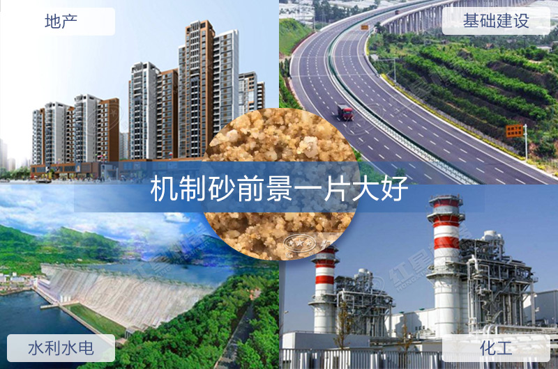 機(jī)制砂生產(chǎn)市場(chǎng)前景好，金山銀山就在眼前